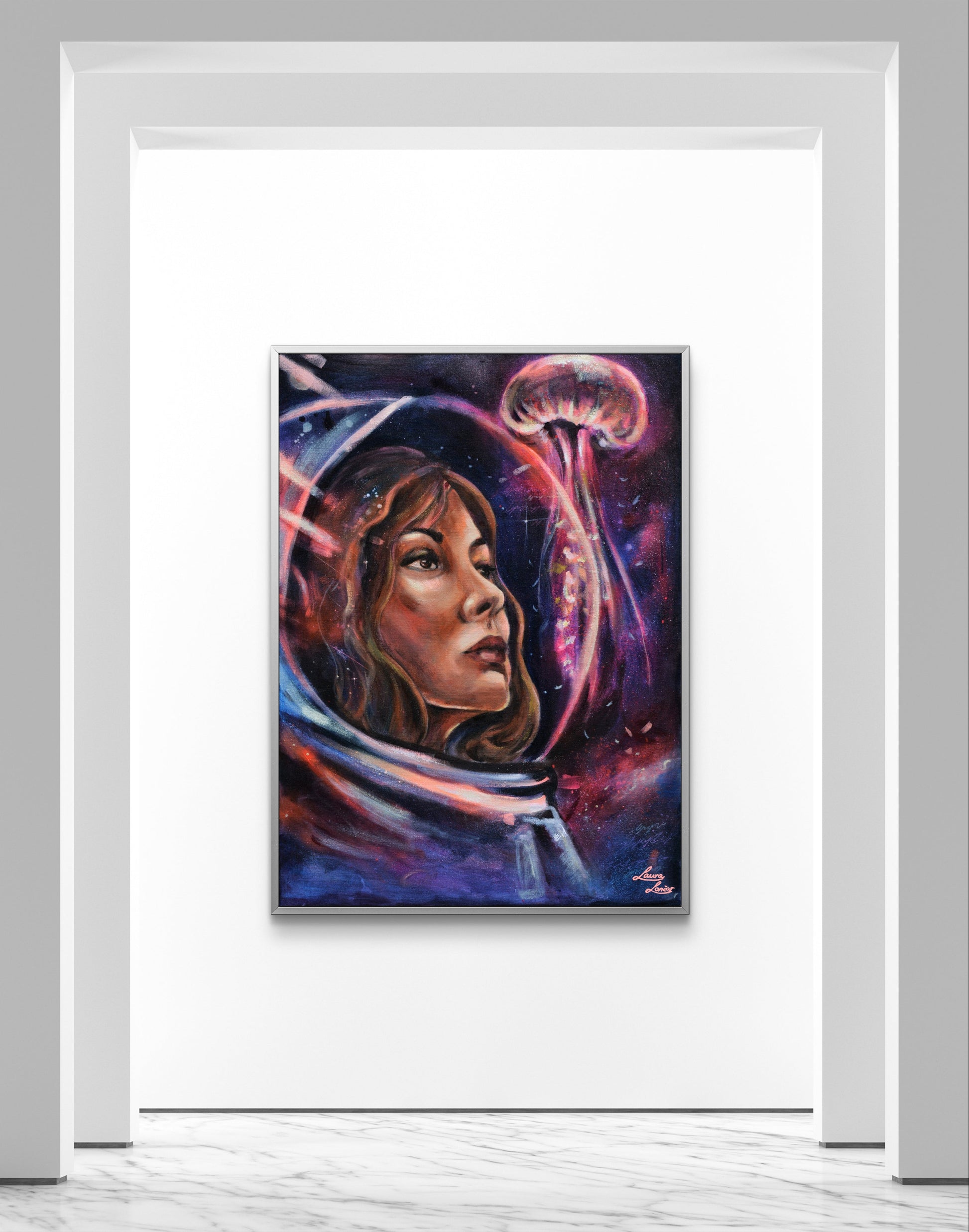 "Abyss of my memories" print - Laura