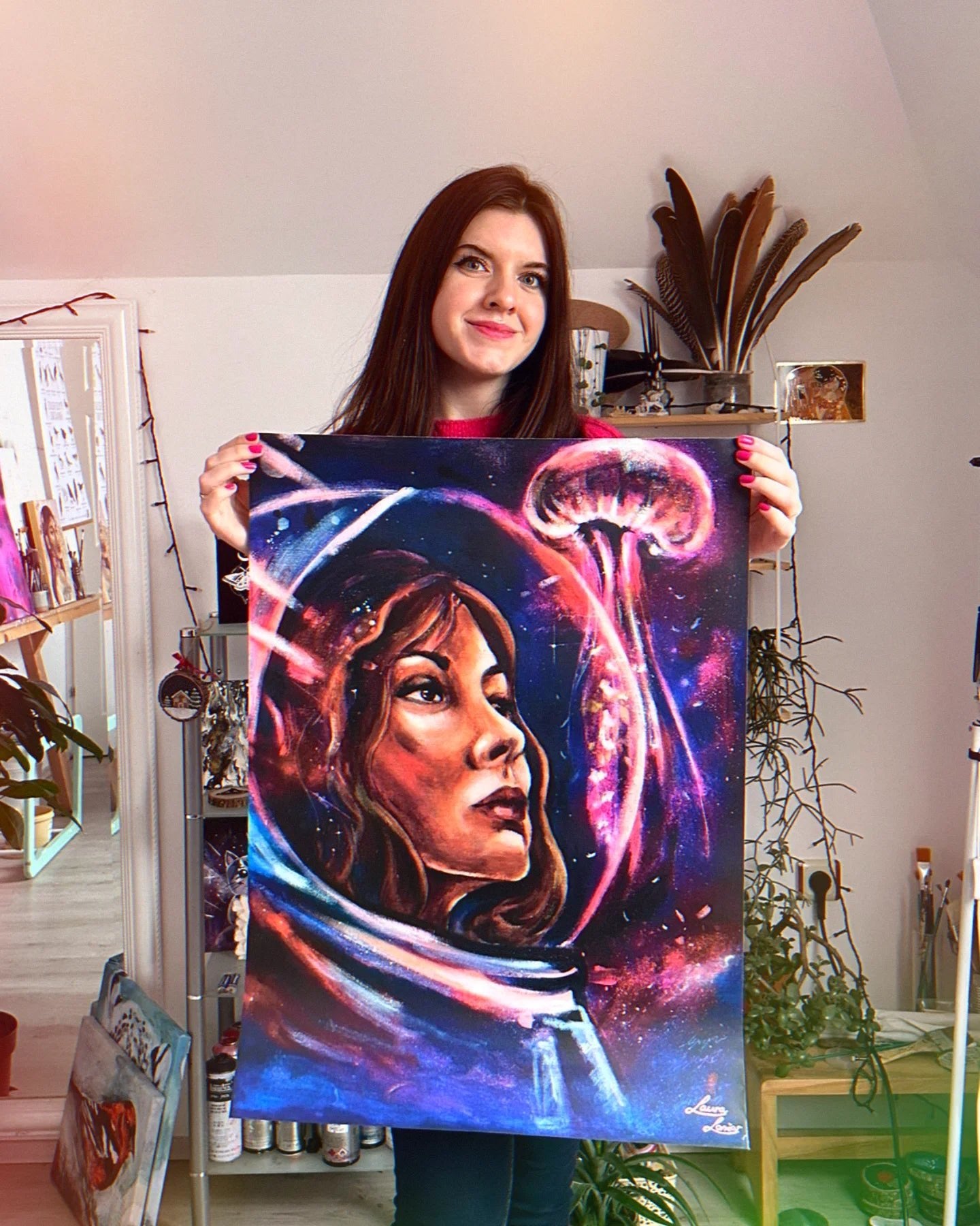 "Abyss of my memories" print - Laura