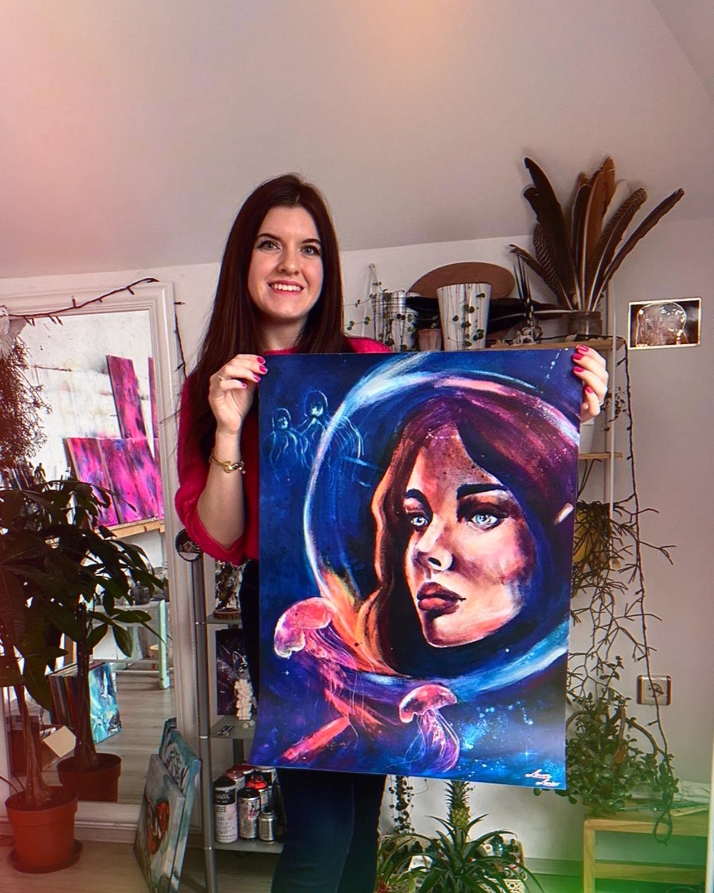 "Ocean of my mind" print - Laura