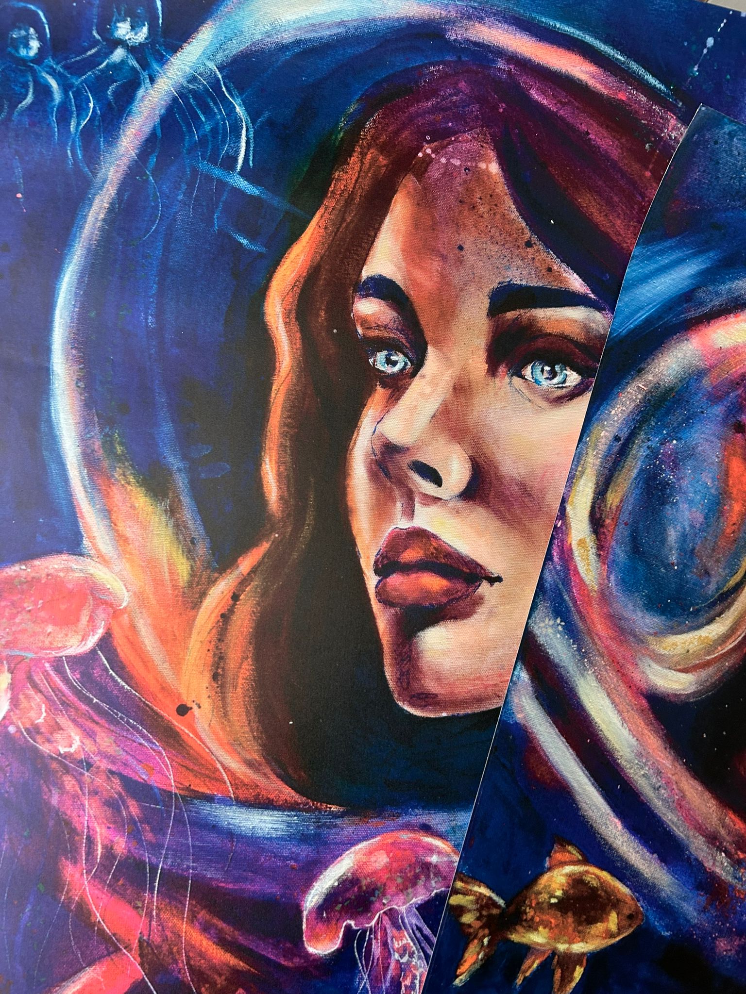 "Ocean of my mind" print - Laura