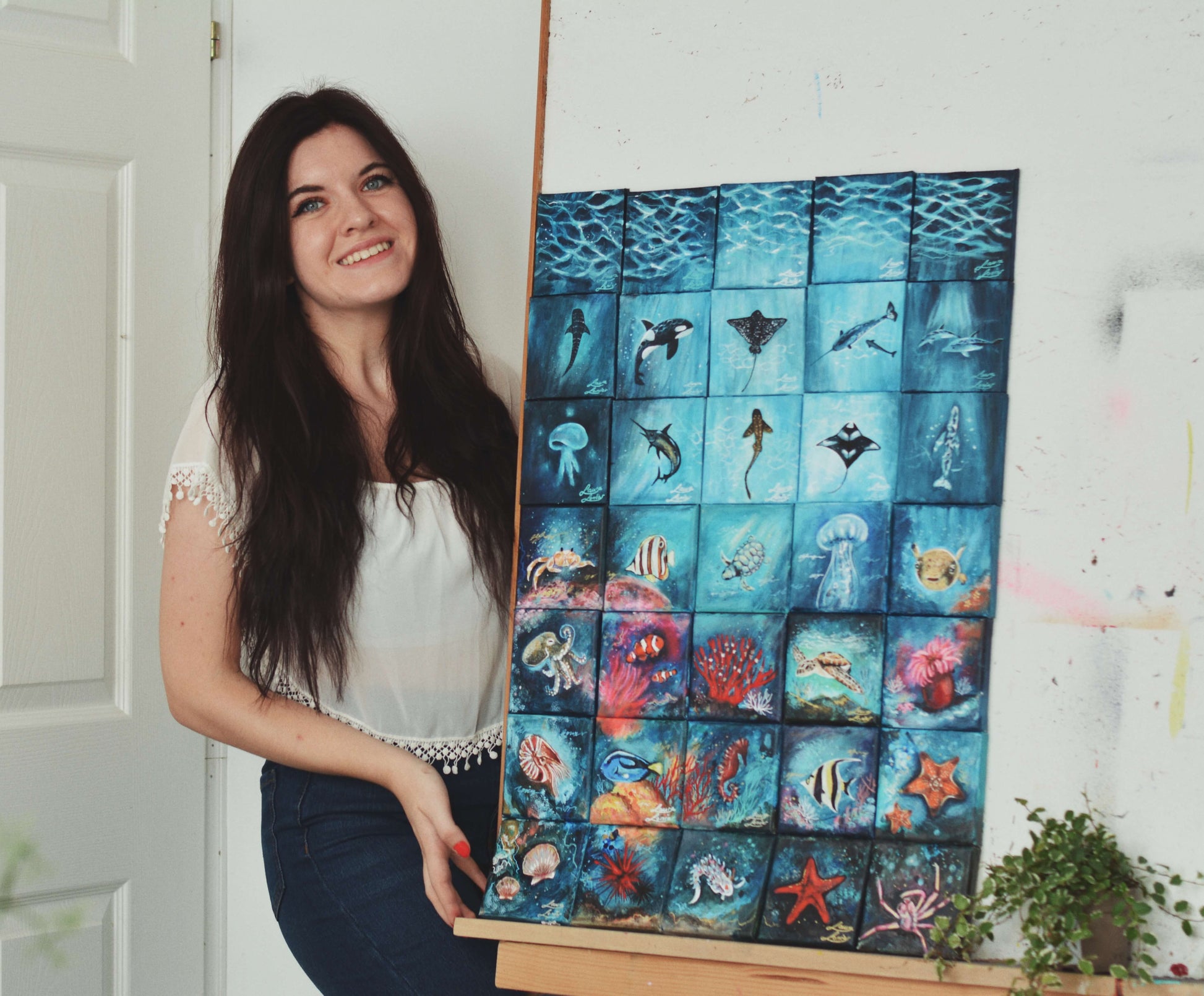 Piece of the ocean No.1 - Fine art - Laura