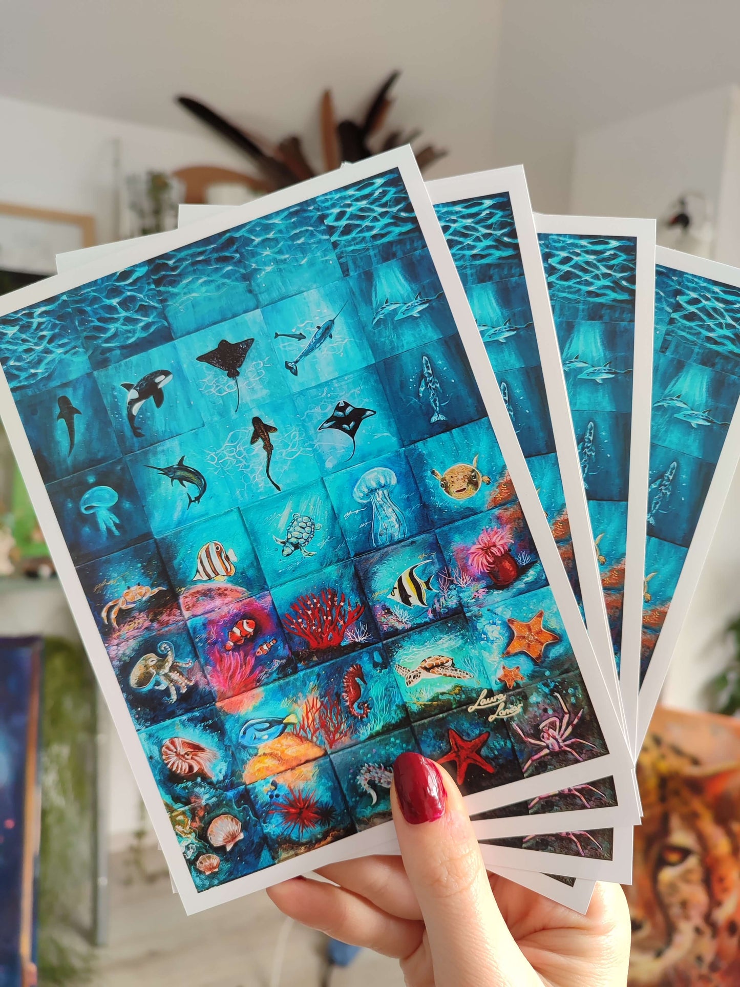 Piece of the ocean No.1 - Fine art - Laura