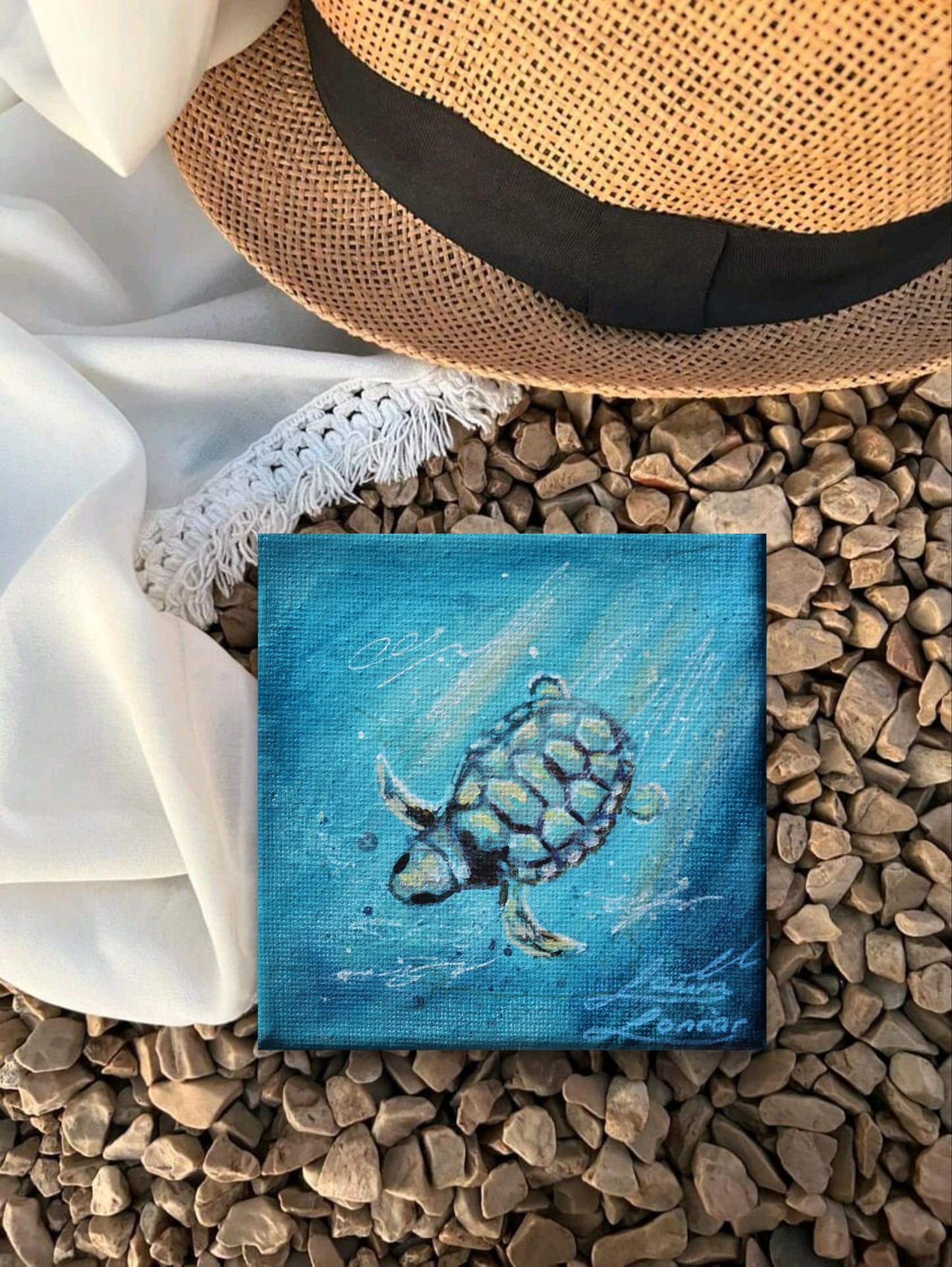 Piece of the ocean No.18 - Fine art - Laura