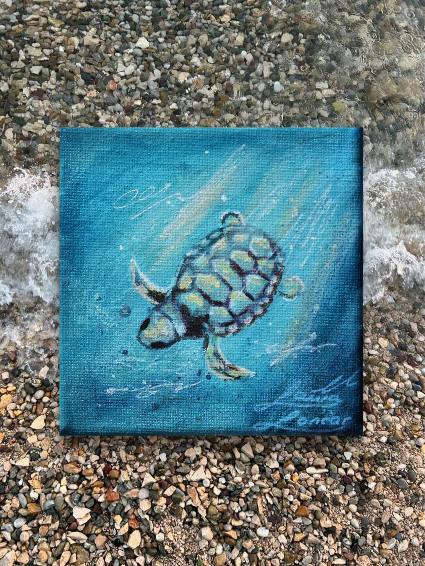 Piece of the ocean No.18 - Fine art - Laura
