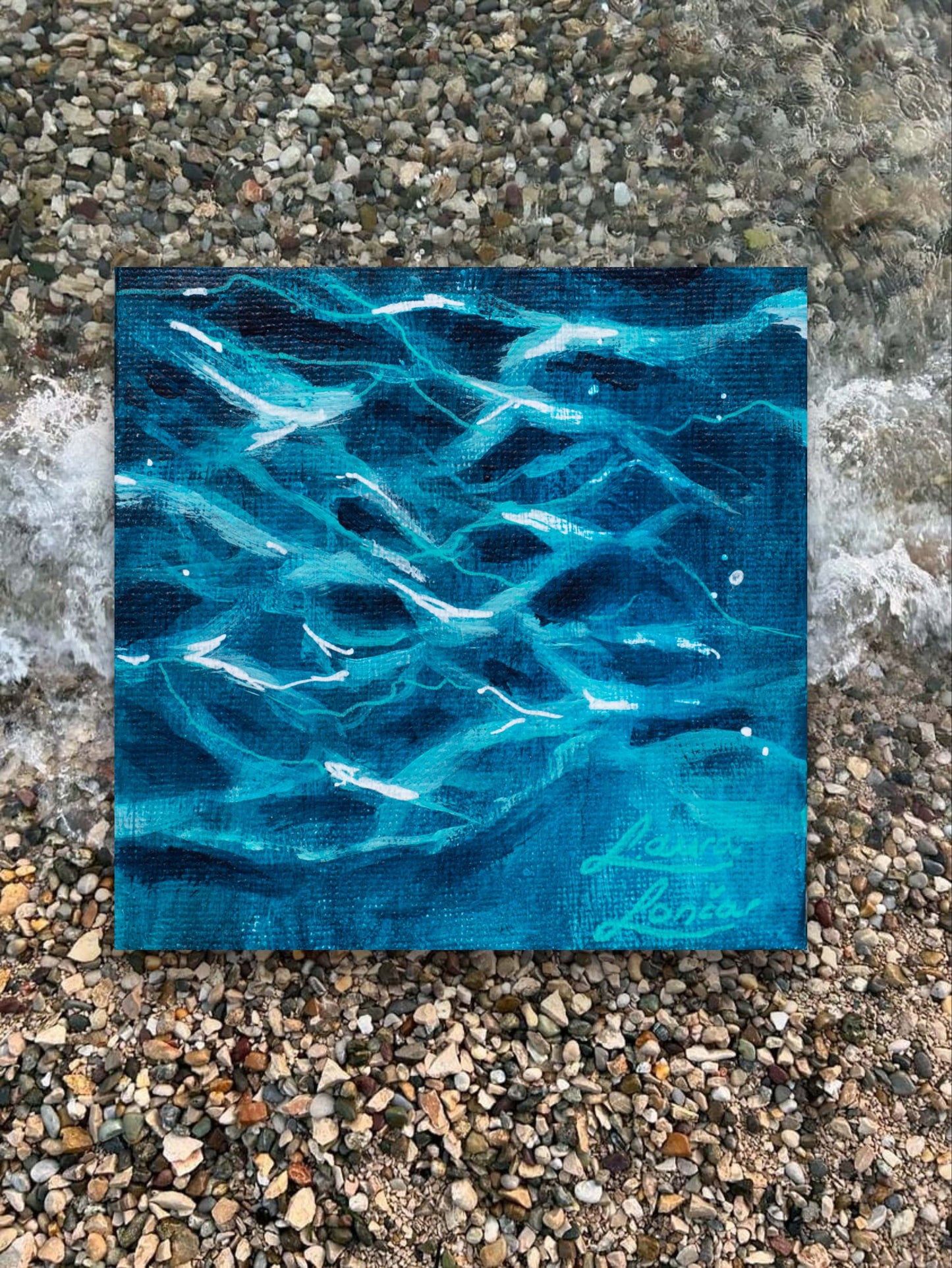 Piece of the ocean No.2 - Fine art - Laura