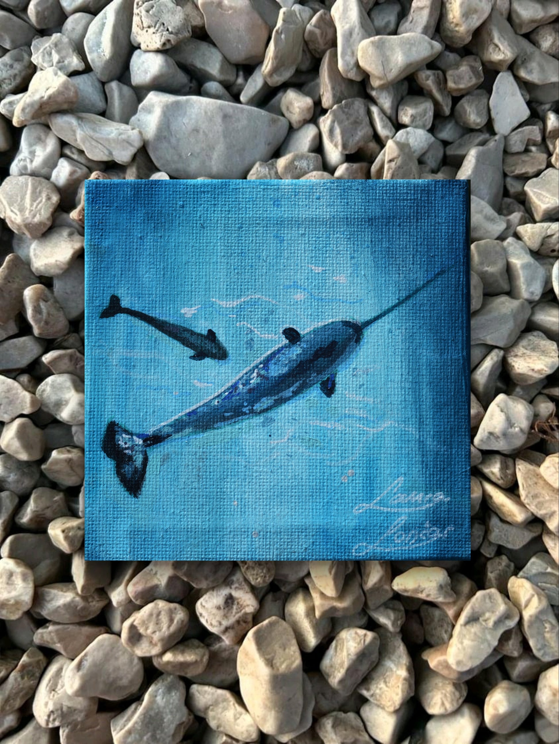 Piece of the ocean No.9 - Fine art - Laura