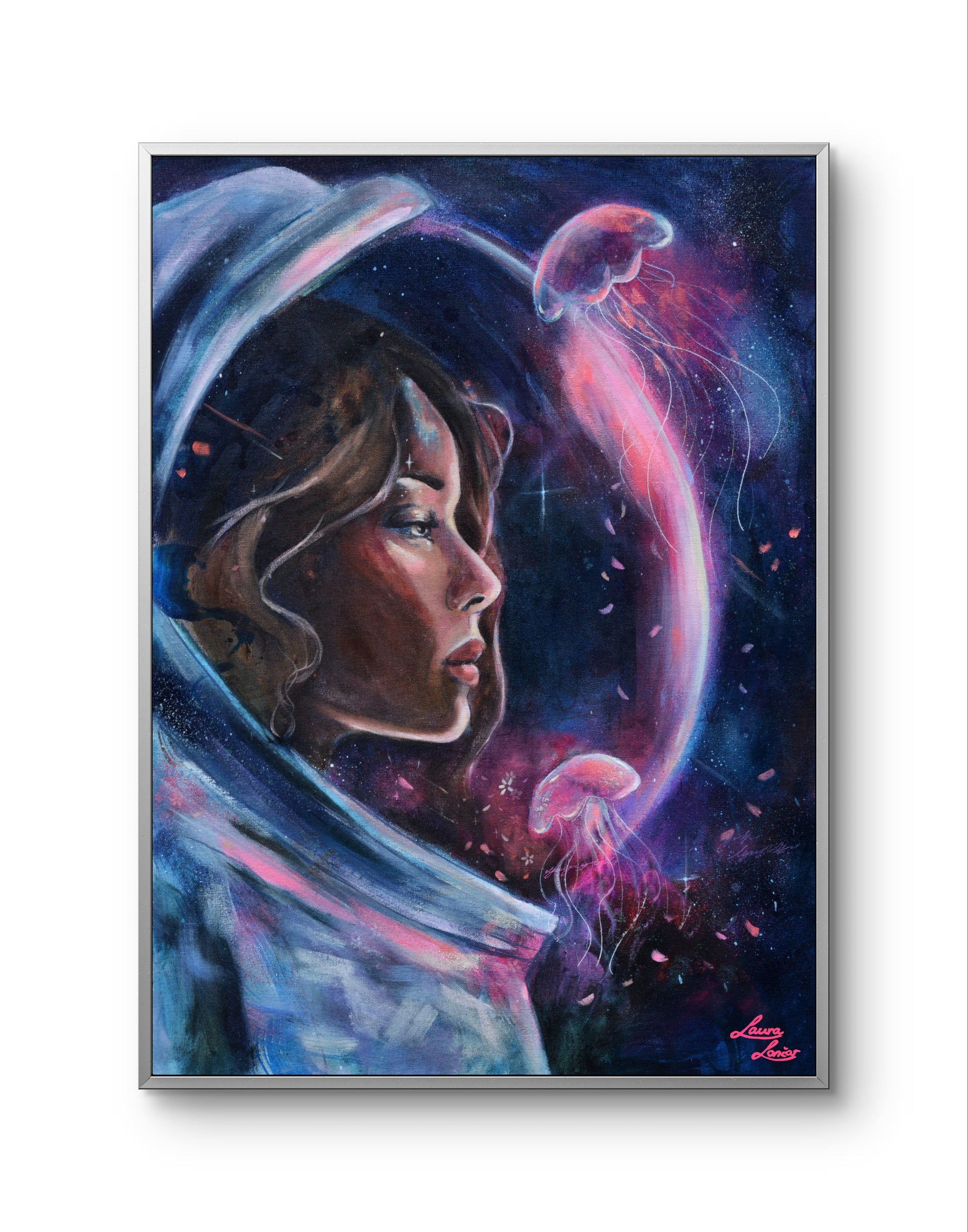 "Sea of my thoughts" print - Laura
