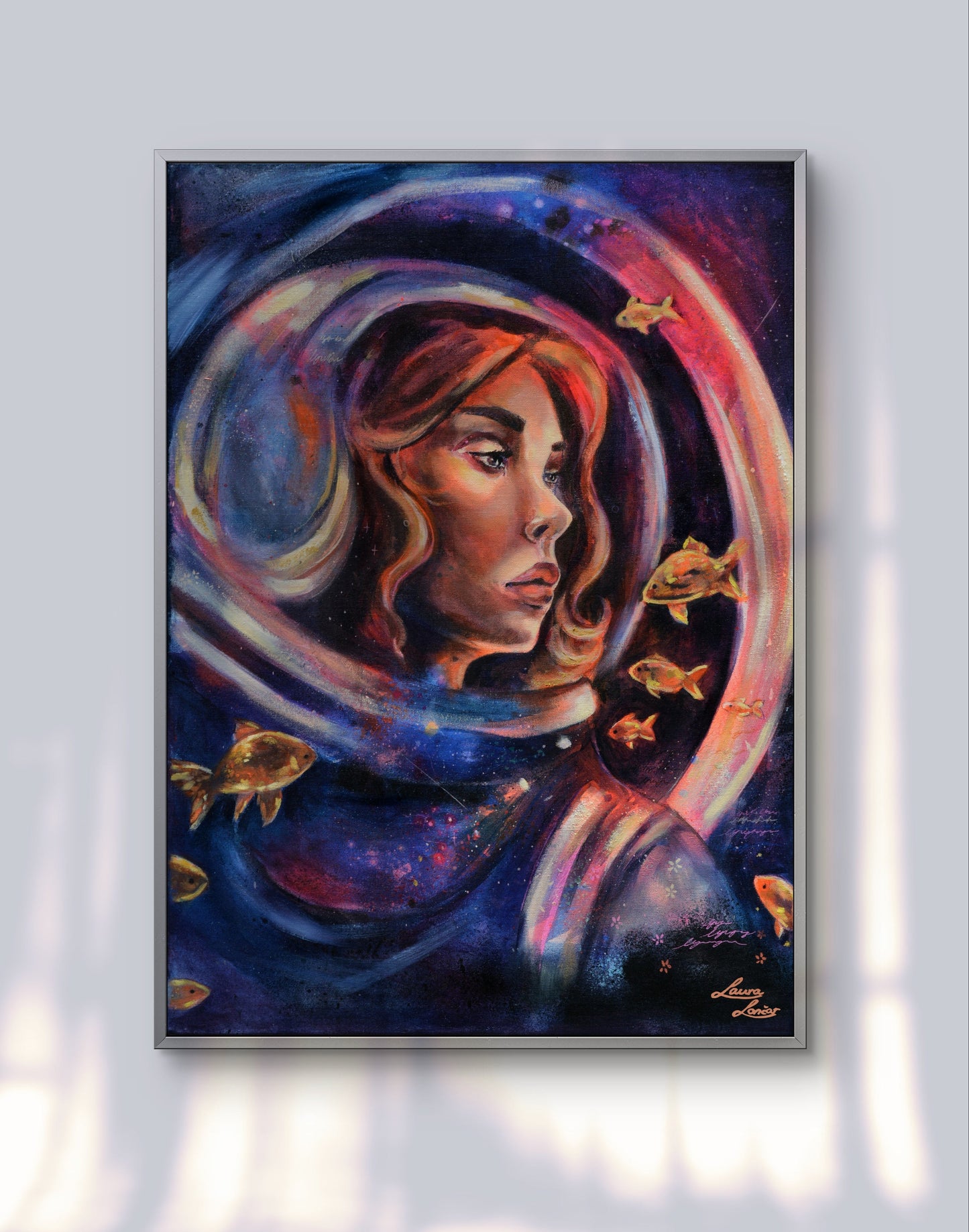 "Waves of nostalgia" print - Laura