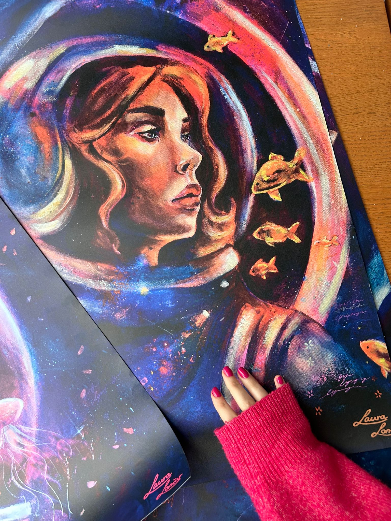 "Waves of nostalgia" print - Laura