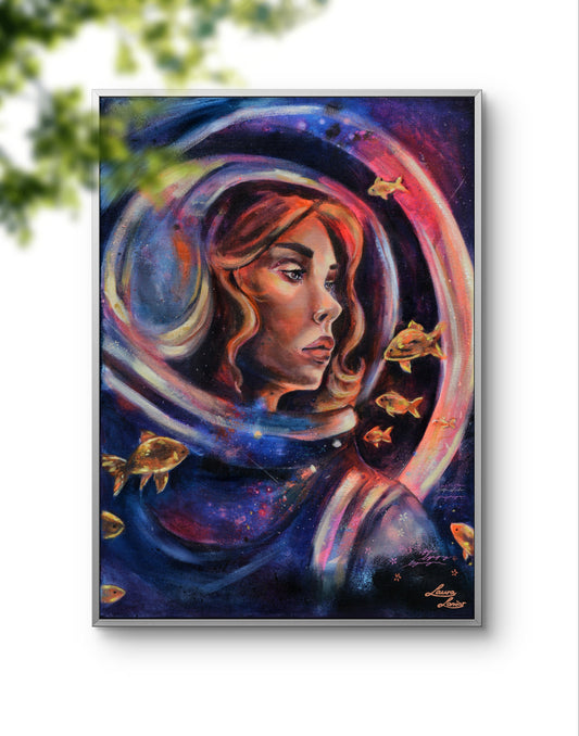"Waves of nostalgia" print - Laura