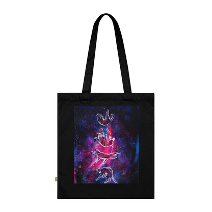 "Falling through space and time" Organic cotton tote Bag - Bags - Laura Lončar