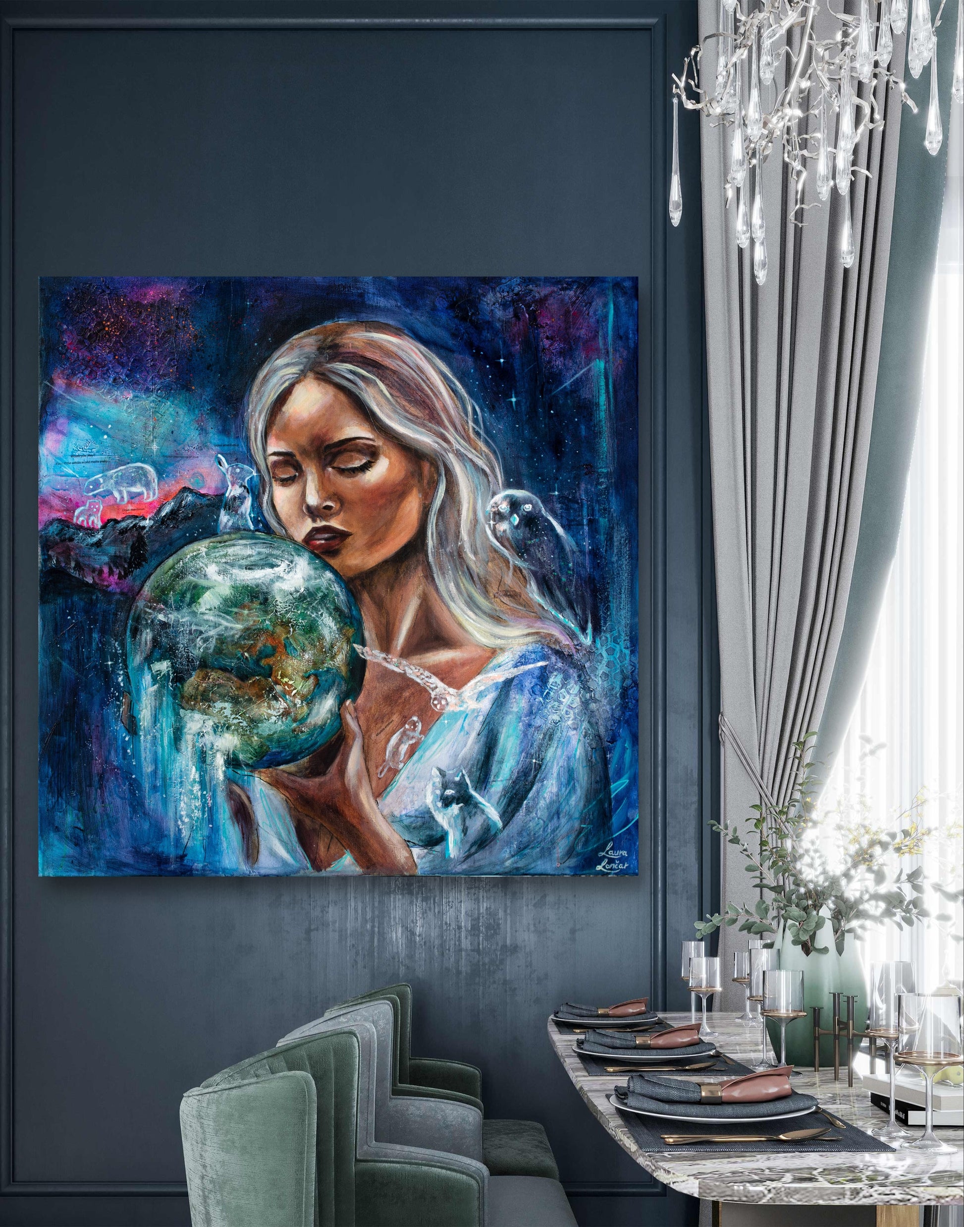 Melting Earth - Fine art - Artistic explorations