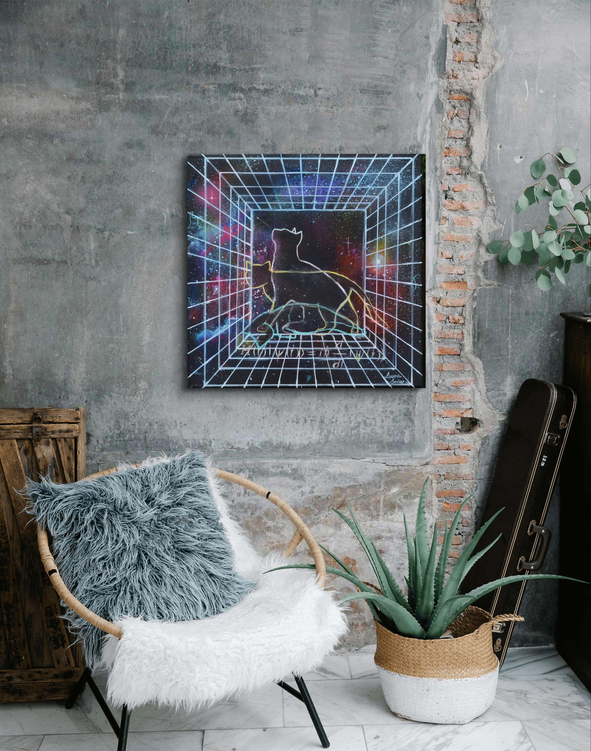 Schrödinger's cat - Fine art - Laura Lončar