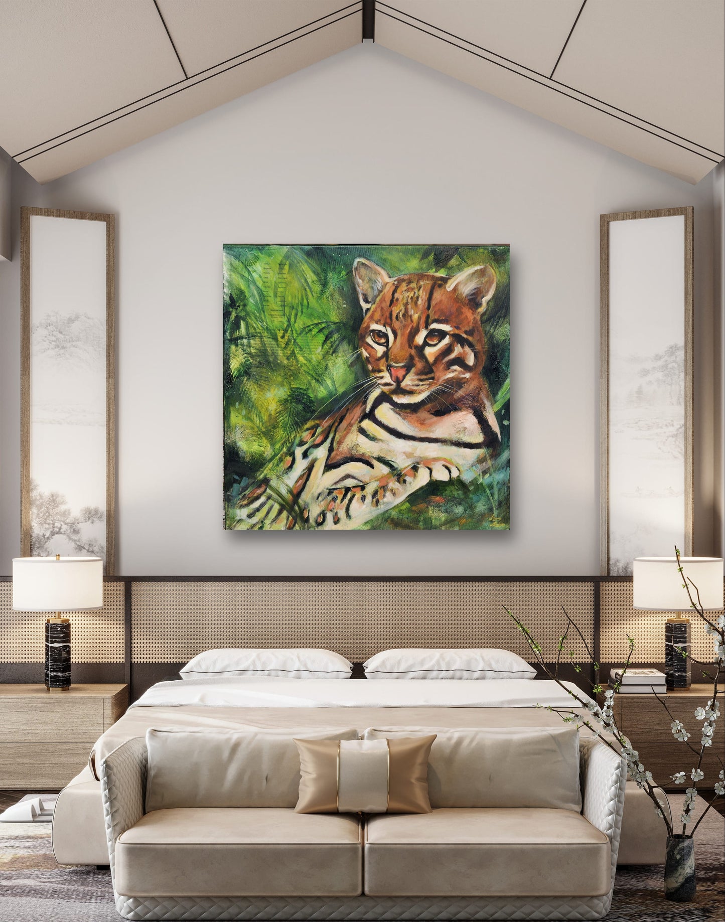 "Silent hunter" canvas print - Laura Lončar