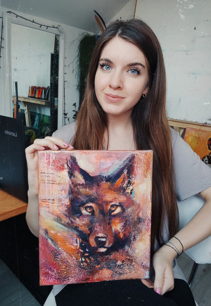 Spirit of the wolf - Fine art - Laura