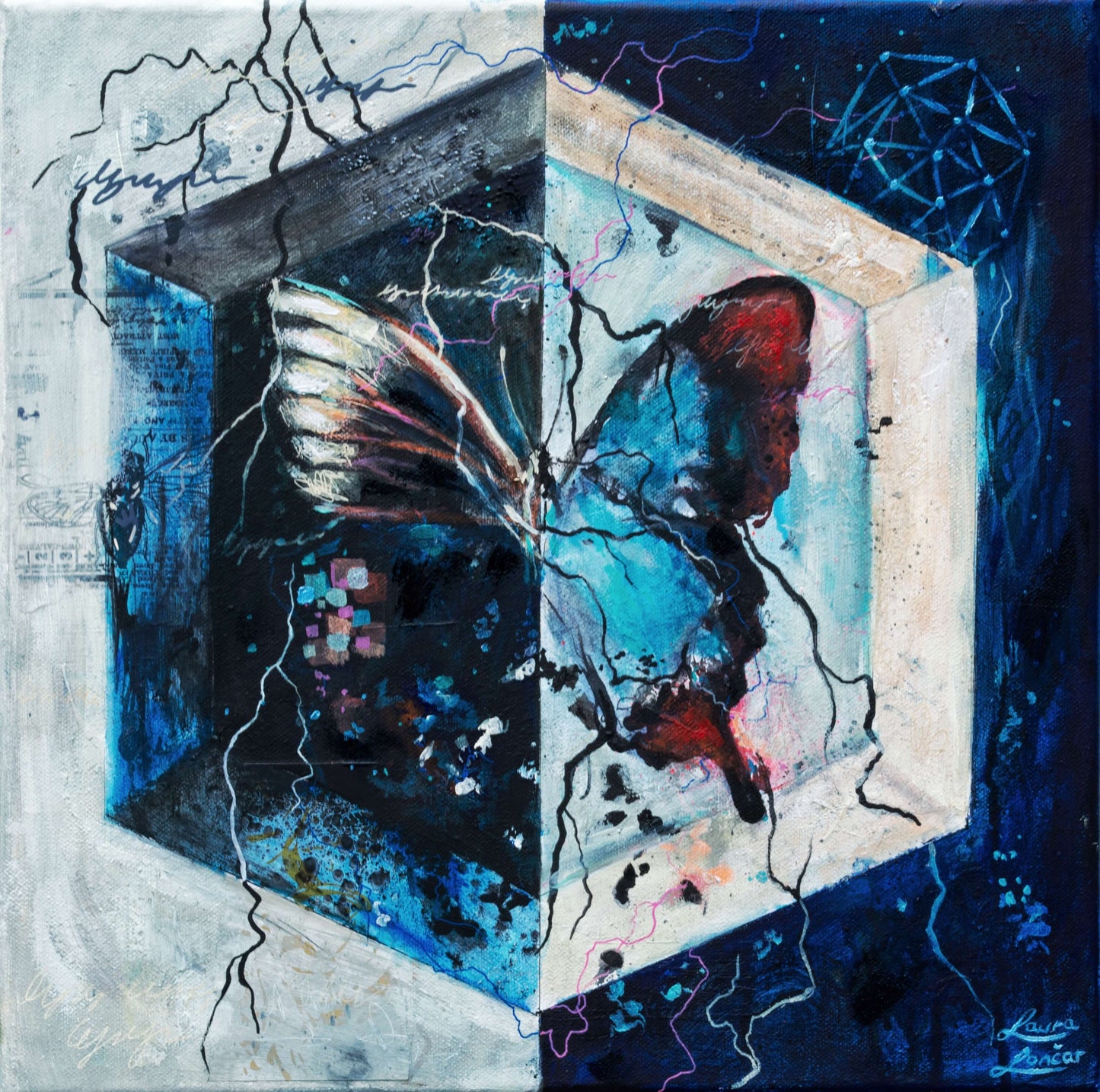 The butterfly effect - Fine art - Laura Lončar