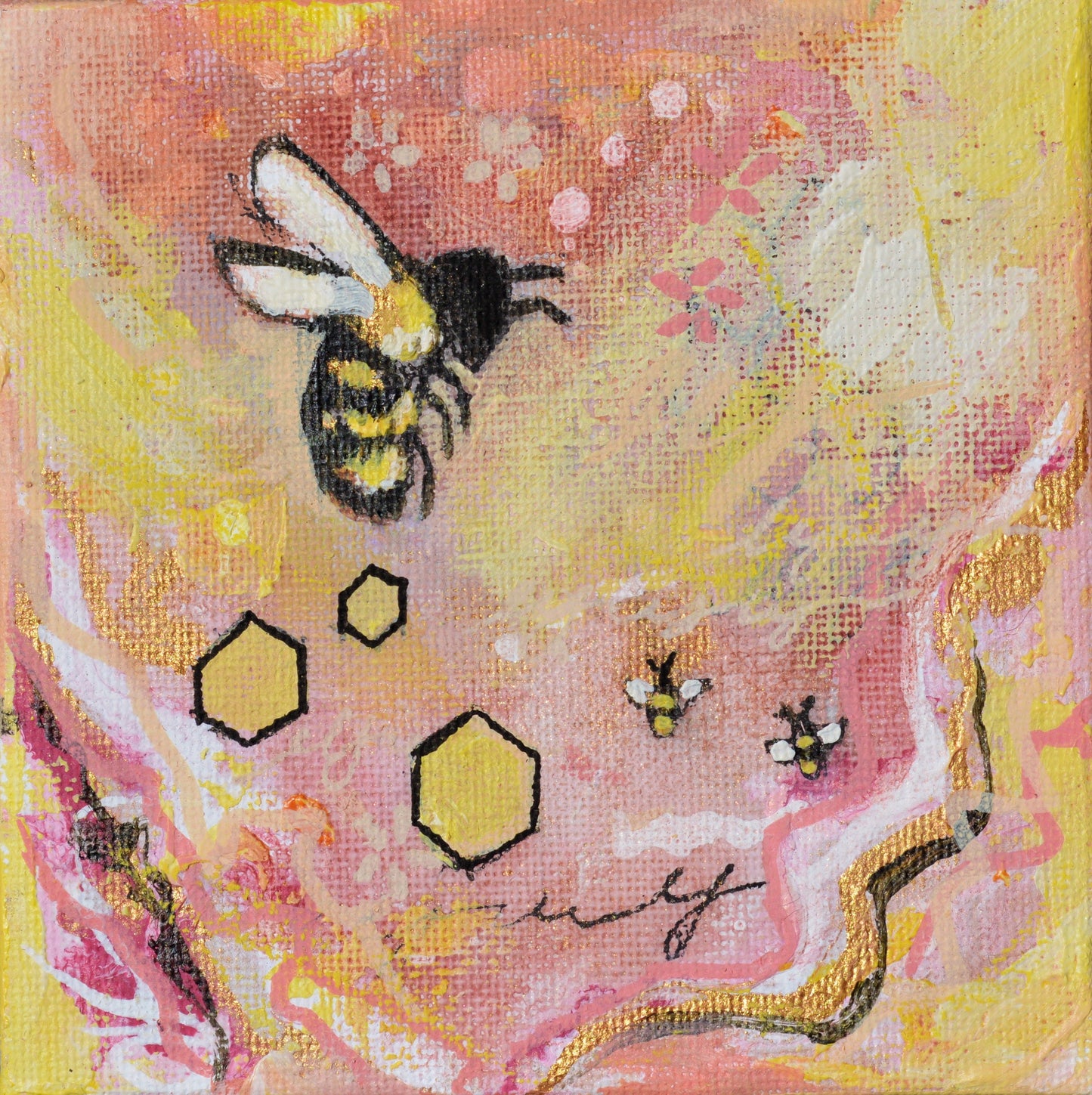 To bee or not to bee - Fine art - Laura Lončar