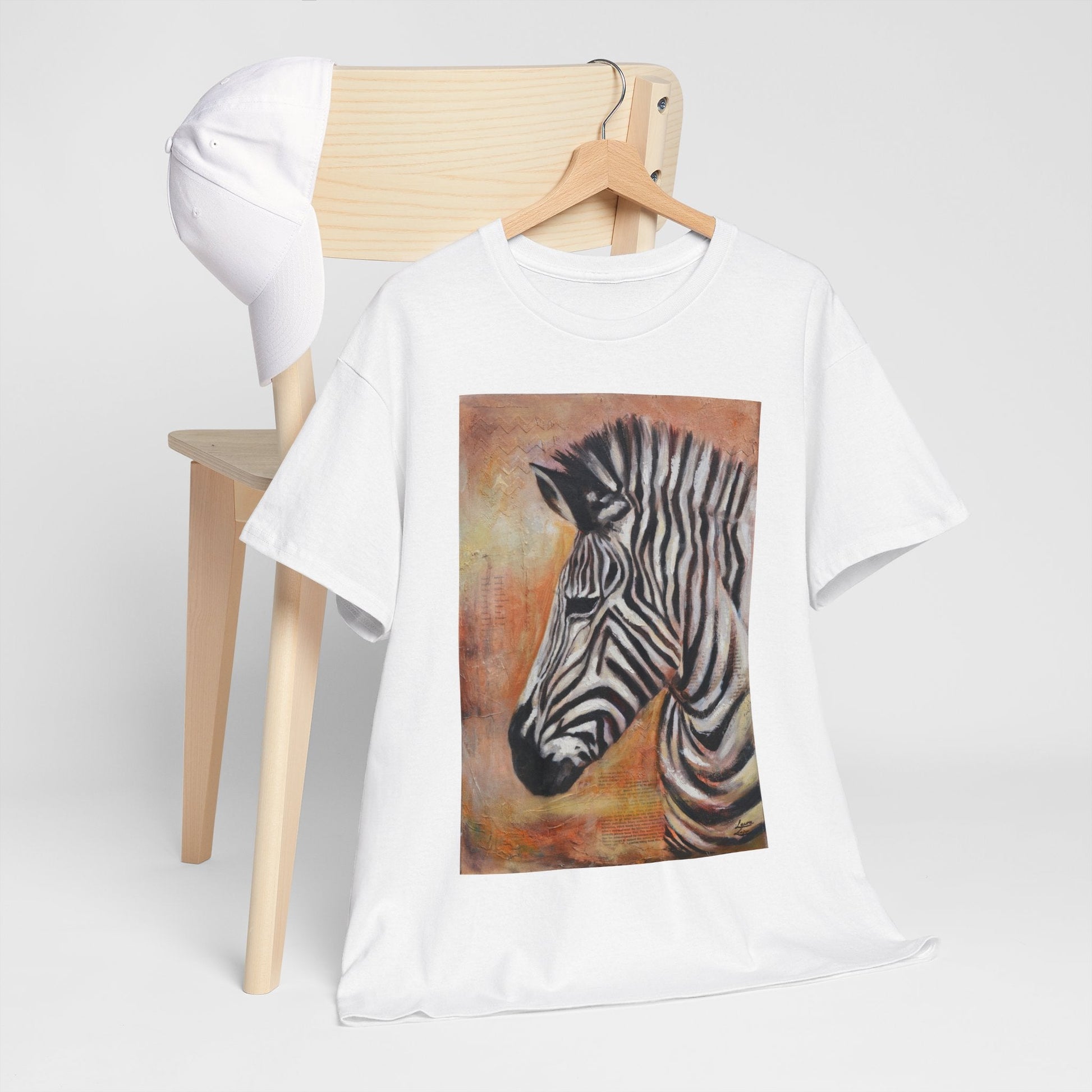 Zebra cotton tee - T - Shirt - Laura Lončar