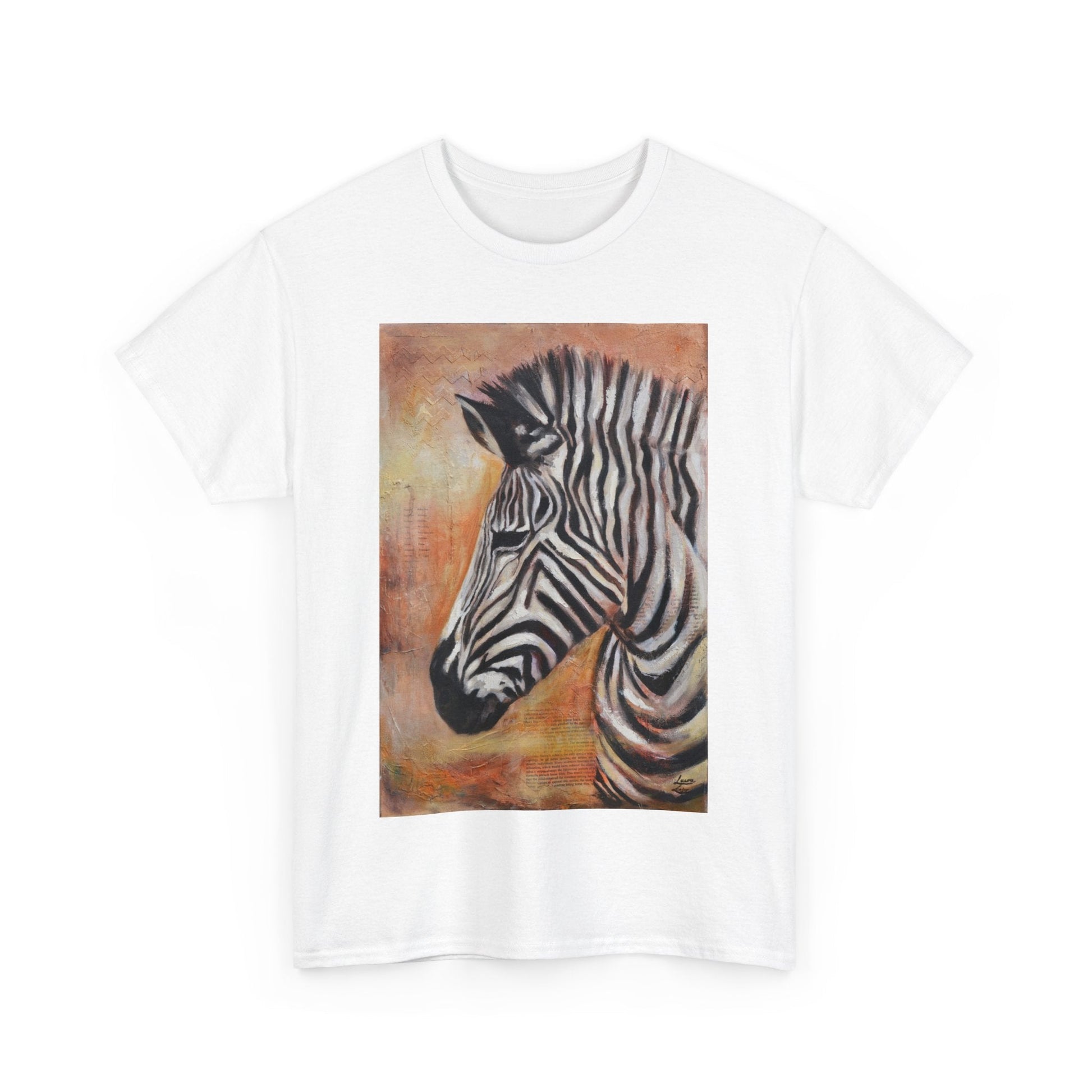 Zebra cotton tee - T - Shirt - Laura Lončar