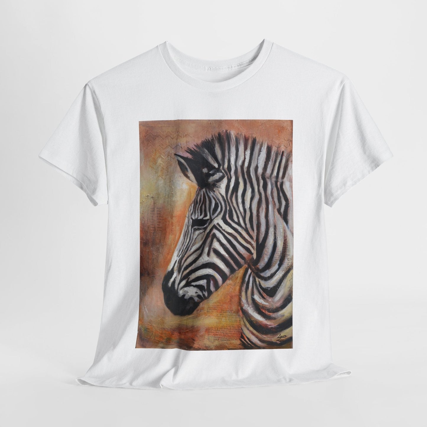 Zebra cotton tee - T - Shirt - Laura Lončar