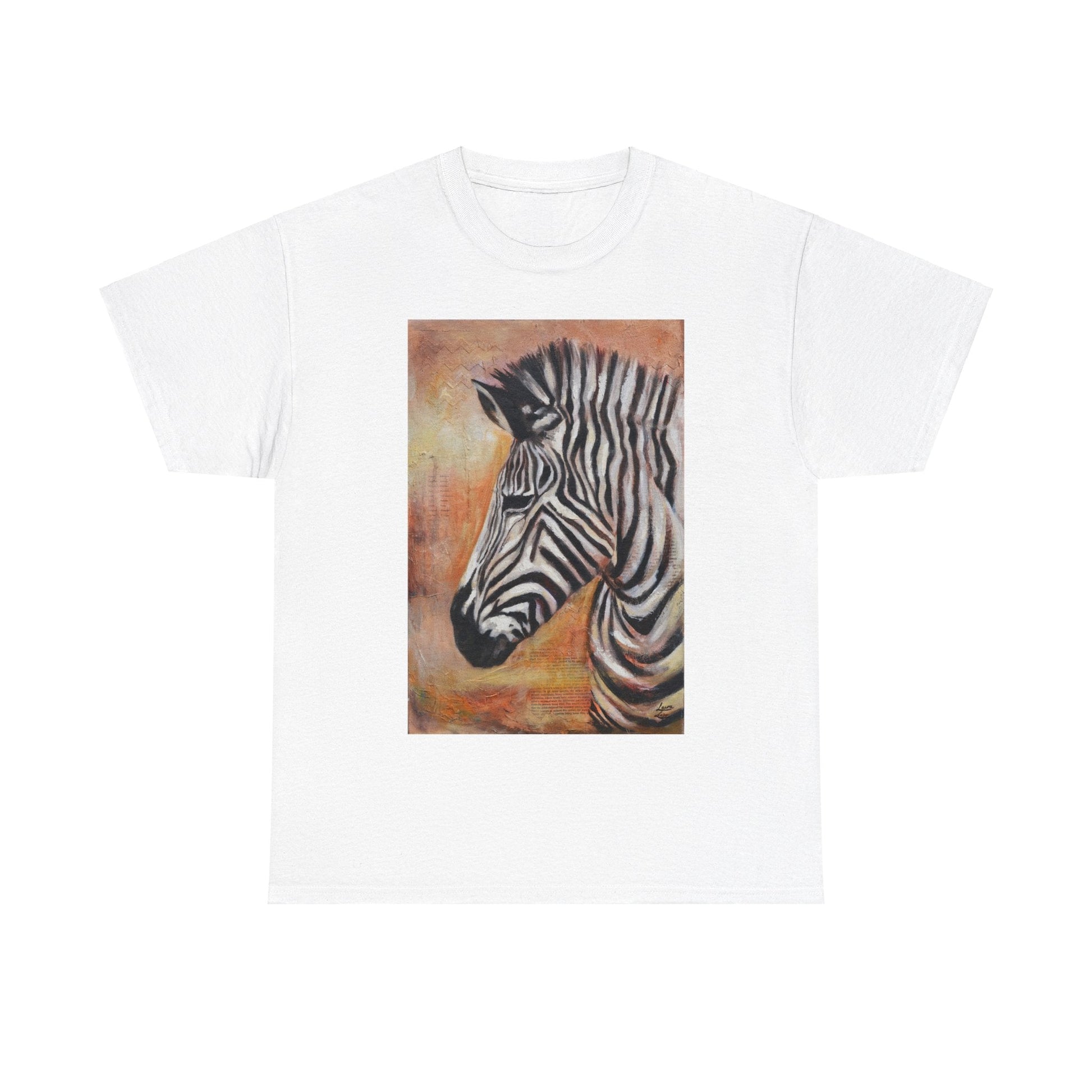 Zebra cotton tee - T - Shirt - Laura Lončar